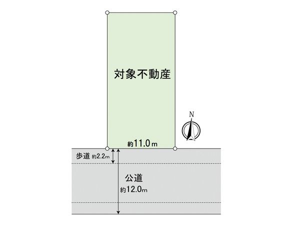 天白区元植田二丁目 土地 区画図 天白区元植田二丁目 土地 区画図