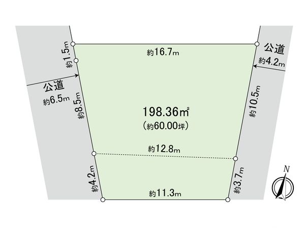 稲沢市陸田本町 3区画 区画図 稲沢市陸田本町 3区画 区画図