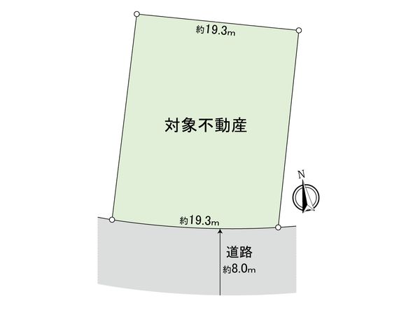 天白区一つ山四丁目 土地 区画図 天白区一つ山四丁目 土地 区画図