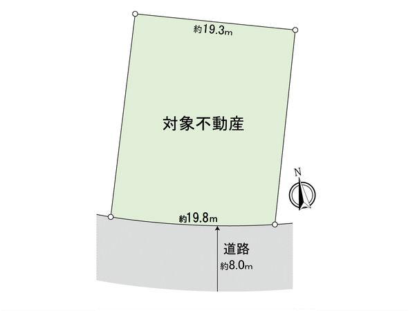 天白区一つ山四丁目 土地 区画図 天白区一つ山四丁目 土地 区画図