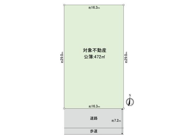 港区正保町七丁目 土地 区画図 港区正保町七丁目 土地 区画図