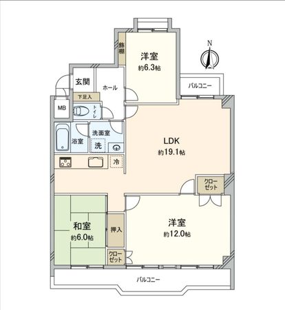 間取図(平面図)