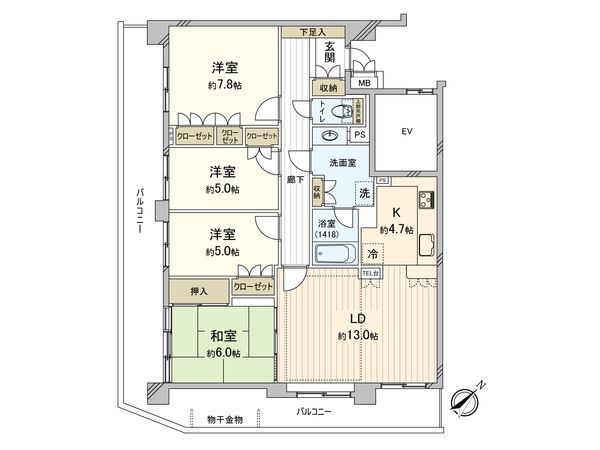 間取図(平面図)