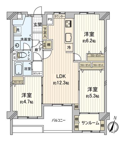 間取図(平面図)