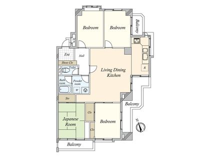 間取図(平面図)