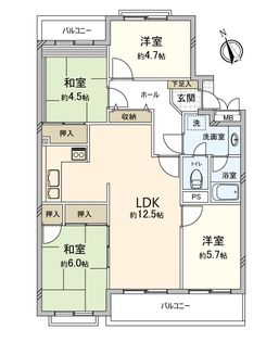 間取図(平面図)