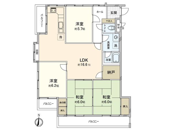 間取図(平面図)