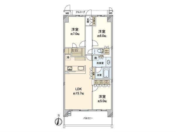 アルバックス原ブライトレジデンス 間取図(平面図) アルバックス原ブライトレジデンス 間取図(平面図)