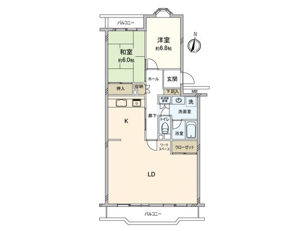 メゾン原 間取図(平面図) メゾン原 間取図(平面図)
