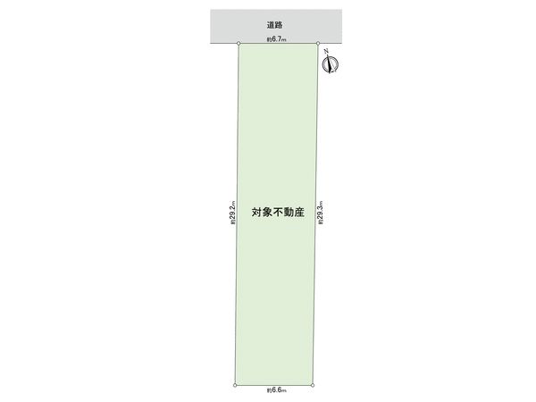 名東区代万町2丁目 1区画 区画図 区画図
