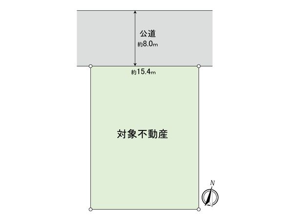 名東区極楽3丁目 区画図