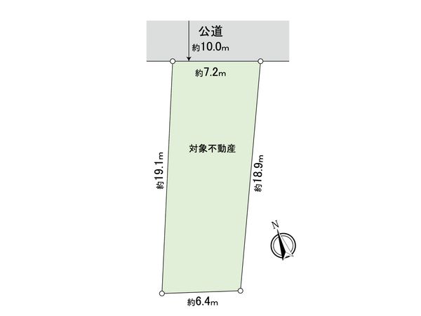 名東区西里町4丁目 区画図 名東区西里町4丁目 区画図