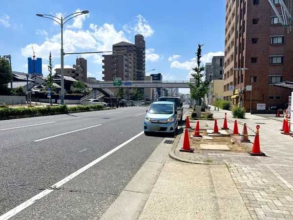 前面道路