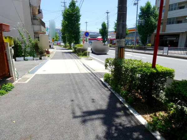 前面道路