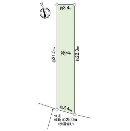 名東区神里1丁目 区画図 名東区神里1丁目 区画図