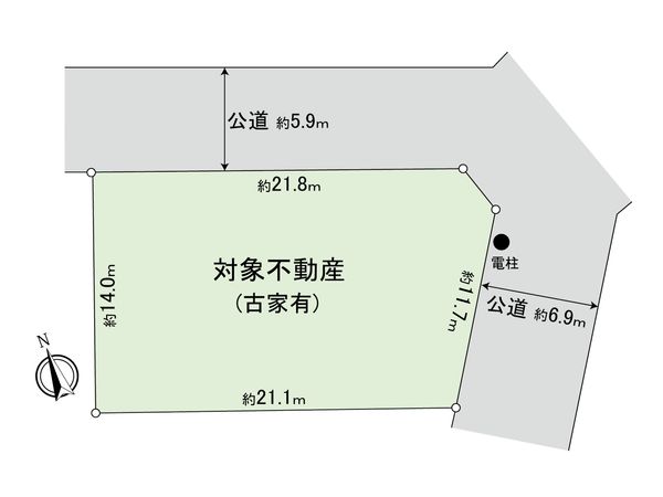 名東区神丘町3丁目 区画図 名東区神丘町3丁目 区画図