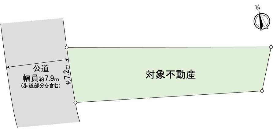 名東区にじが丘3丁目 区画図 名東区にじが丘3丁目 区画図