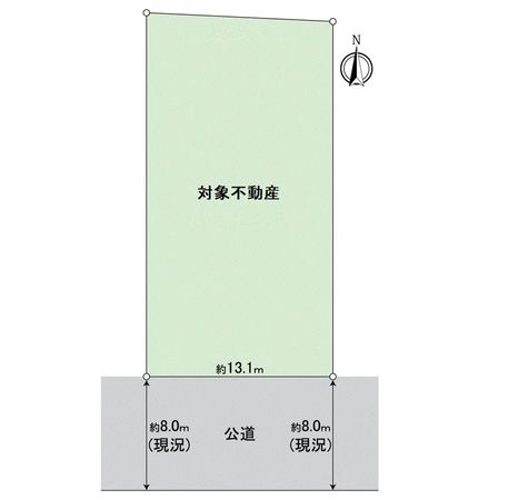 中川区高畑1丁目 区画図 中川区高畑1丁目 区画図