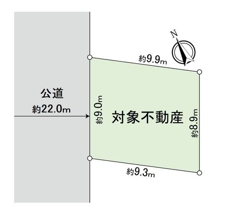 春日井市柏井町2丁目 区画図 春日井市柏井町2丁目 区画図