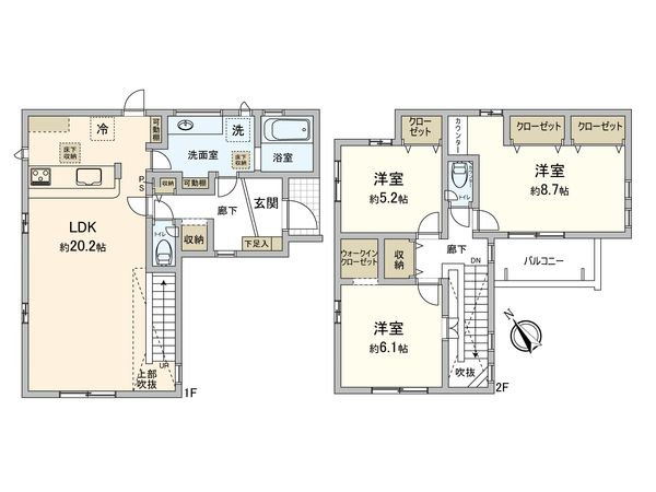間取図(平面図)