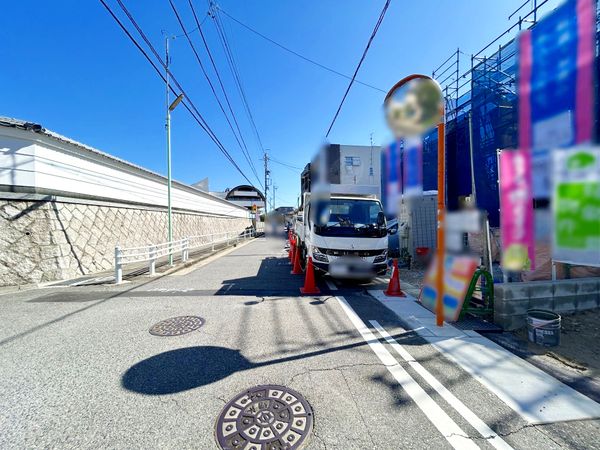 名東区神月町 3号棟 前面道路含む外観 前面道路含む外観
