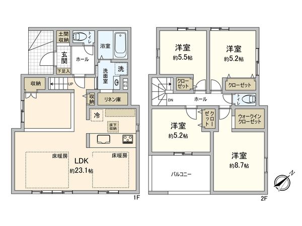 間取図(平面図)