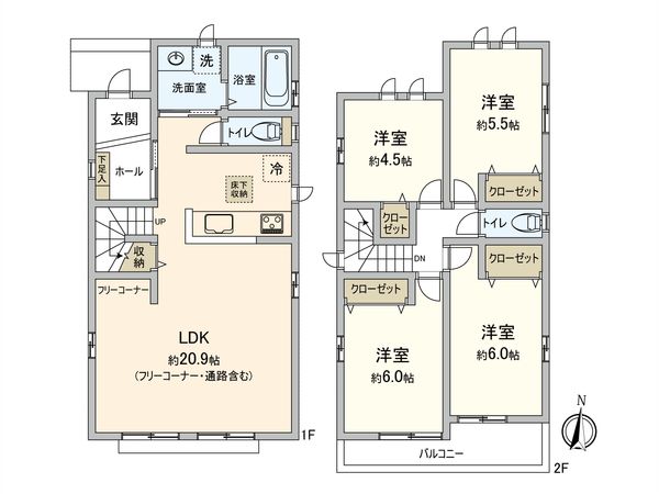 間取図(平面図)
