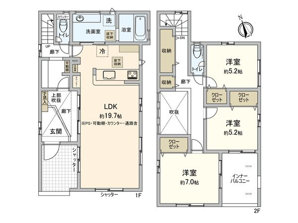 間取図(平面図)