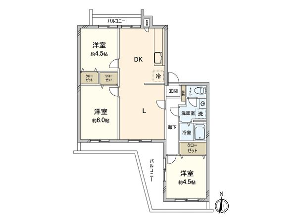 間取図(平面図)