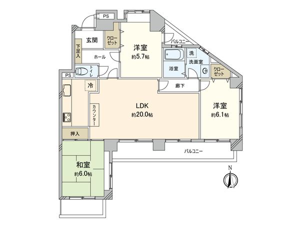 間取図(平面図)