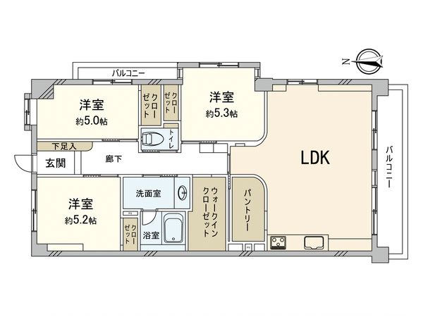 間取図(平面図)