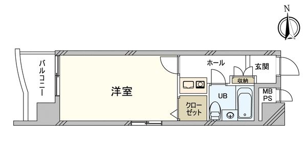 ライオンズマンション丸の内第6 間取図(平面図) 間取図(平面図)