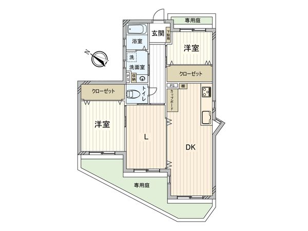 ライオンズマンション一社南 間取図(平面図) ライオンズマンション一社南 間取図(平面図)