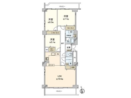 間取図(平面図)