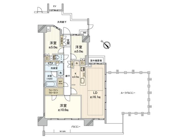 プラウド一社パークフロント 間取図(平面図) プラウド一社パークフロント 間取図(平面図)