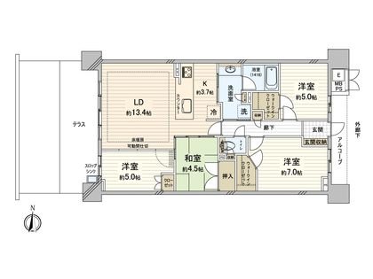 間取図(平面図)