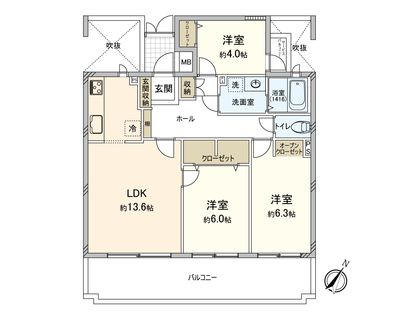 間取図(平面図)