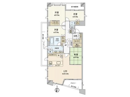 間取図(平面図)