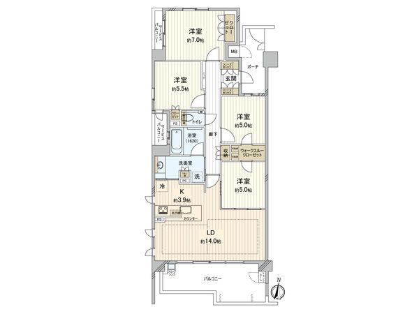 間取図(平面図)