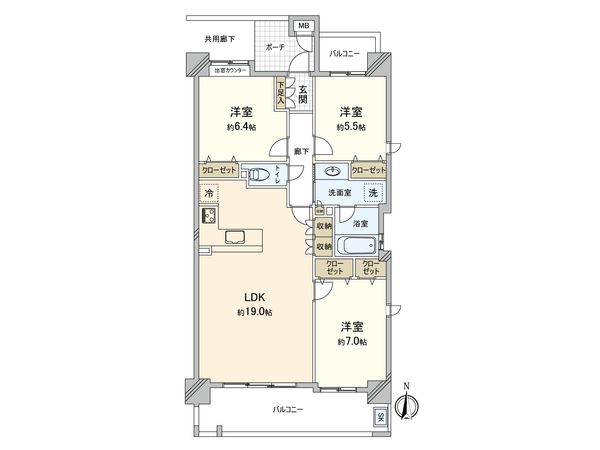 ユニーブル一社パークアベニュー 間取図(平面図) ユニーブル一社パークアベニュー 間取図(平面図)