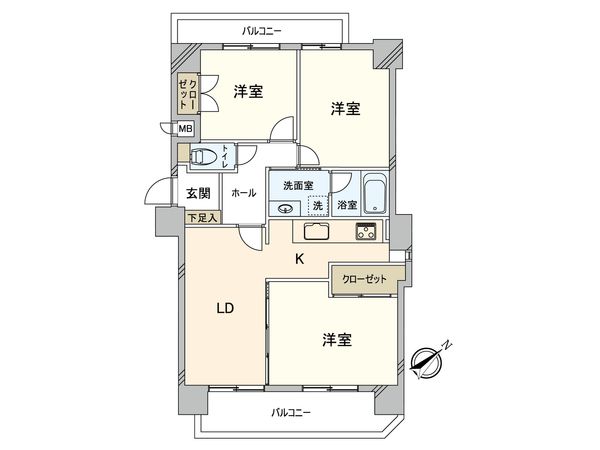 間取図(平面図)
