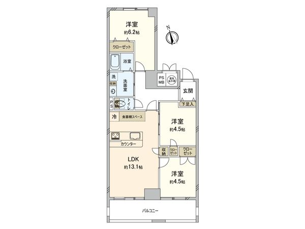 間取図(平面図)