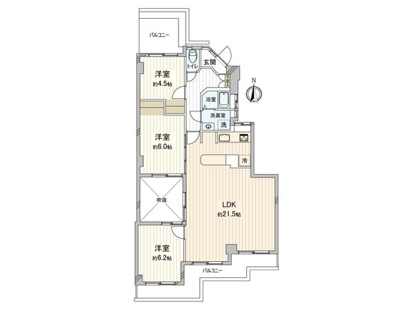廻間公園南マンション 間取図(平面図) 廻間公園南マンション 間取図(平面図)