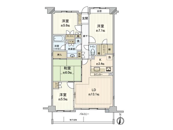 間取図(平面図)
