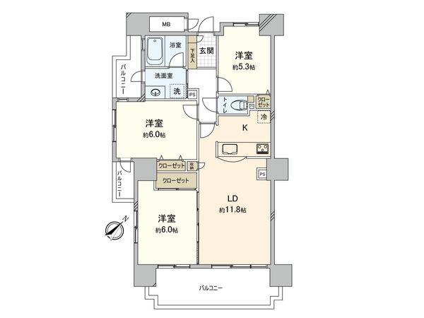 間取図(平面図)