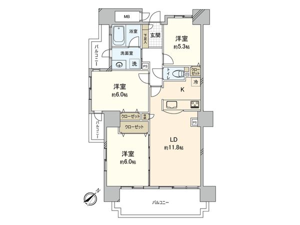 間取図(平面図)