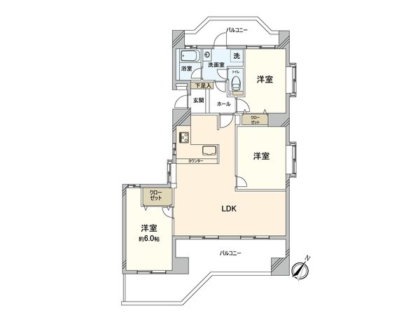 間取図(平面図)