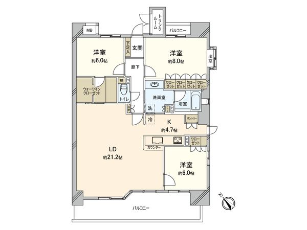 間取図(平面図)
