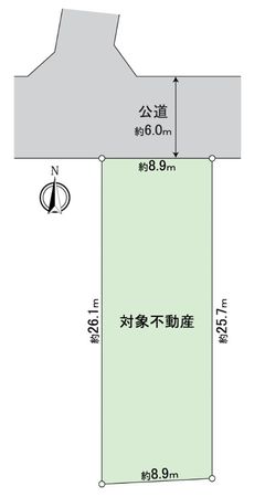 緑区徳重4丁目 土地 区画図 緑区徳重4丁目 土地 区画図