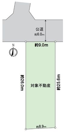 緑区徳重4丁目 土地 区画図 緑区徳重4丁目 土地 区画図